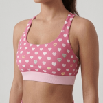 AIRLIFT REBEL BRA CANDY HEART PINK