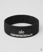 ALO YOGA HEADBAND BLACK